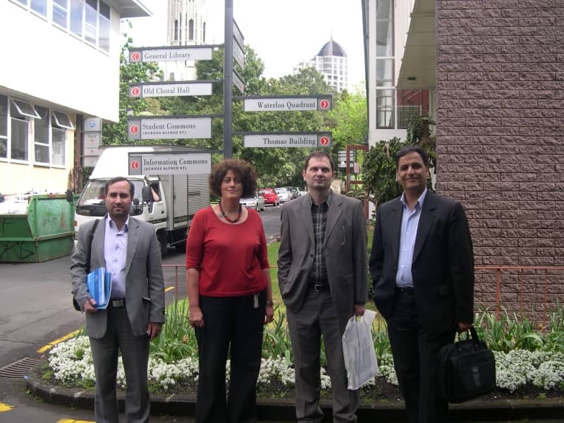 The Iranian National Institute of Genetic Engineering and Biotechnology researchers had a conversation with their New Zealand colleagues at the University of Auckland - Iran-New Zealand scientific collaboration